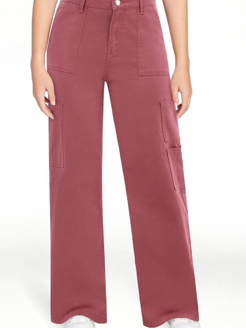 Pink Cargo Pants. Size Medium